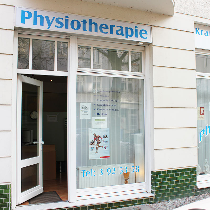 Physiotherapie Karadimas Berlin - Moabit - Eingang